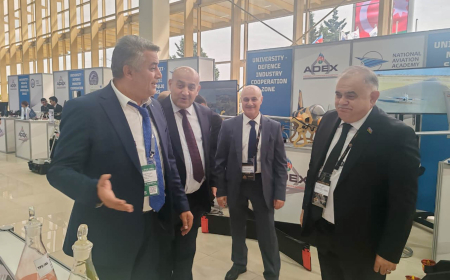 BMU “ADEX 2026”da elmi-tədqiqat nəticələrini təqdim edib 