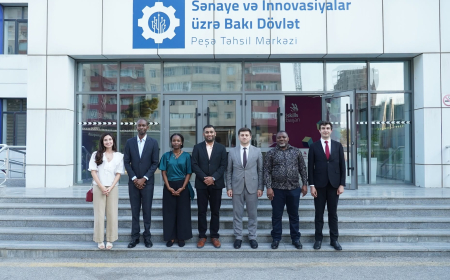 Peşə Təhsil Mərkəzində Zənzibar nümayəndə heyəti ilə əməkdaşlıq imkanları müzakirə olunub