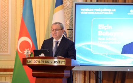 Rektor: “Müasir universitet yeni bilik və innovasiyalar yaradan intellektual mərkəzdir” 