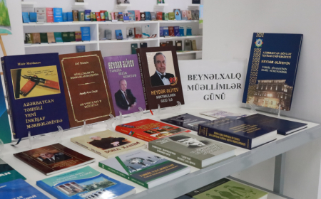 MEK-də Beynəlxalq Müəllimlər Gününə həsr edilən sərgi təşkil olunub 