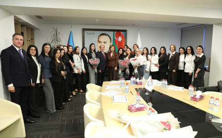 Şəhid xanımlarının təhsilinə dəstək proqramı çərçivəsində görüş keçirilib 