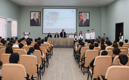 Qəbələdə yeni tələbələrlə məlumatlandırma görüşləri keçirilib