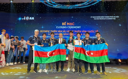 Məktəblilərimiz beynəlxalq olimpiadada uğur qazanıblar
