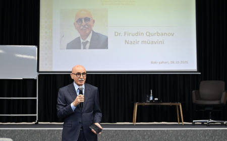 Nazir müavini Firudin Qurbanov “Maarifçi”lərlə görüşüb