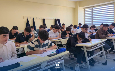 Beynəlxalq olimpiadalara hazırlıq qrupları üçün seçim imtahanları keçirilib