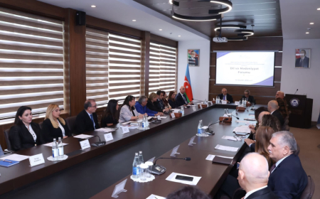 BSU-da “Dil və mədəniyyət” forumu keçirilib