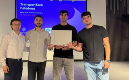 UNEC komandası nəqliyyat sektorunda innovativ layihəsi ilə I yeri qazandı 