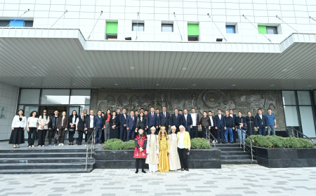Özbəkistan nümayəndə heyəti Qarabağ Universiteti, Şuşa və Füzulidə olub 