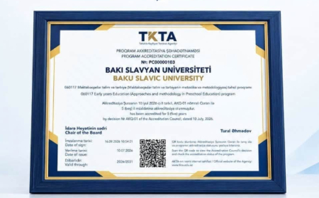 BSU-nun üç təhsil proqramı 5 illik akkreditasiya alıb 