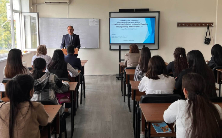 LDU-da tələbələrin universitet həyatına adaptasiyası ilə bağlı seminar keçirilib