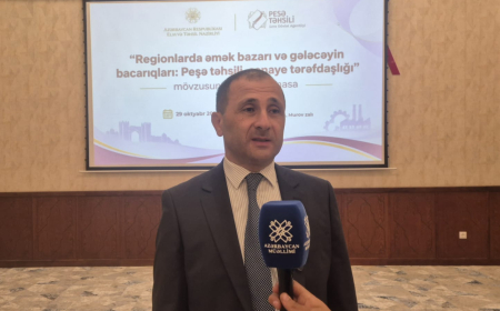 Kənan Mirzəyev: Peşə təhsili və sənaye əməkdaşlığı kadr hazırlığının əsasıdır