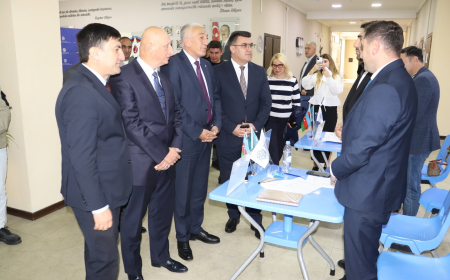 Qəbələdə peşə təhsili tələbələri və məzunları üçün əmək yarmarkası keçirilib