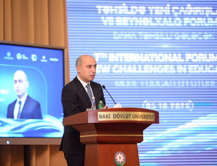 Nazir: “Süni intellekt təhsilin müxtəlif mərhələlərində qiymətlədirmə imkanlarını genişləndirir”