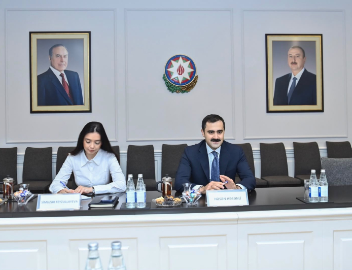 Həsən Həsənli Türkiyənin milli təhsil nazirinin müavini ilə görüşüb