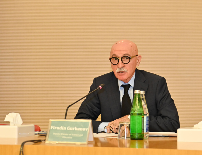 Firudin Qurbanov: Mədəniyyətlərarası dialoqun inkişafında təhsilin rolu mühümdür