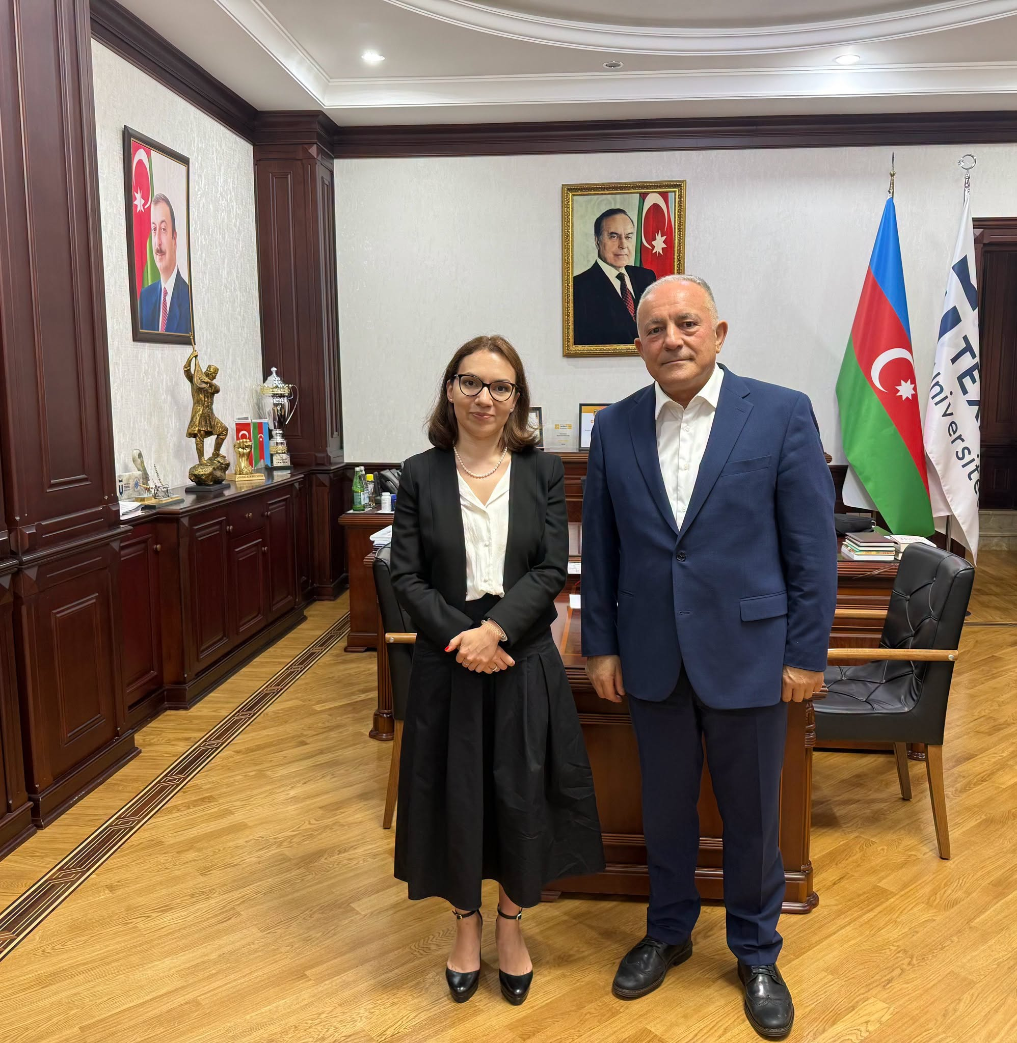 AzTU ilə “THE” arasında əməkdaşlıq imkanları müzakirə olunub