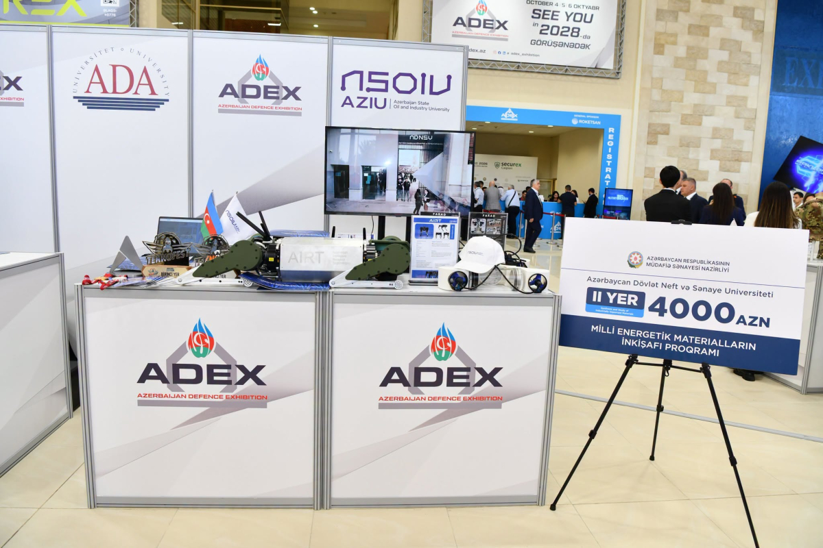 ADNSU “ADEX 2026”da innovativ layihələri ilə təmsil olunub