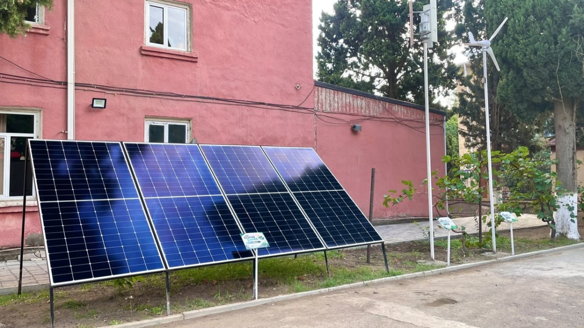 ATU-da tələbələr üçün alternativ enerji üzrə praktiki təlim imkanları yaradılıb