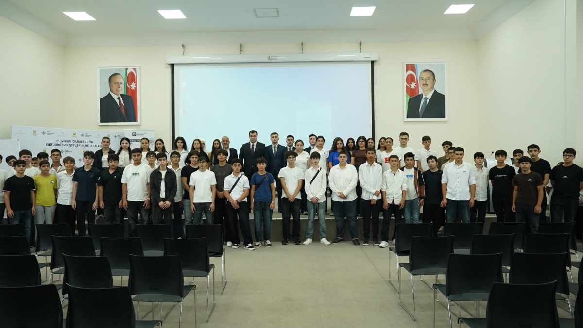 Peşə Təhsil Mərkəzində “Sosial Tərəfdaş” layihəsi üzrə məlumatlandırma sessiyası keçirilib