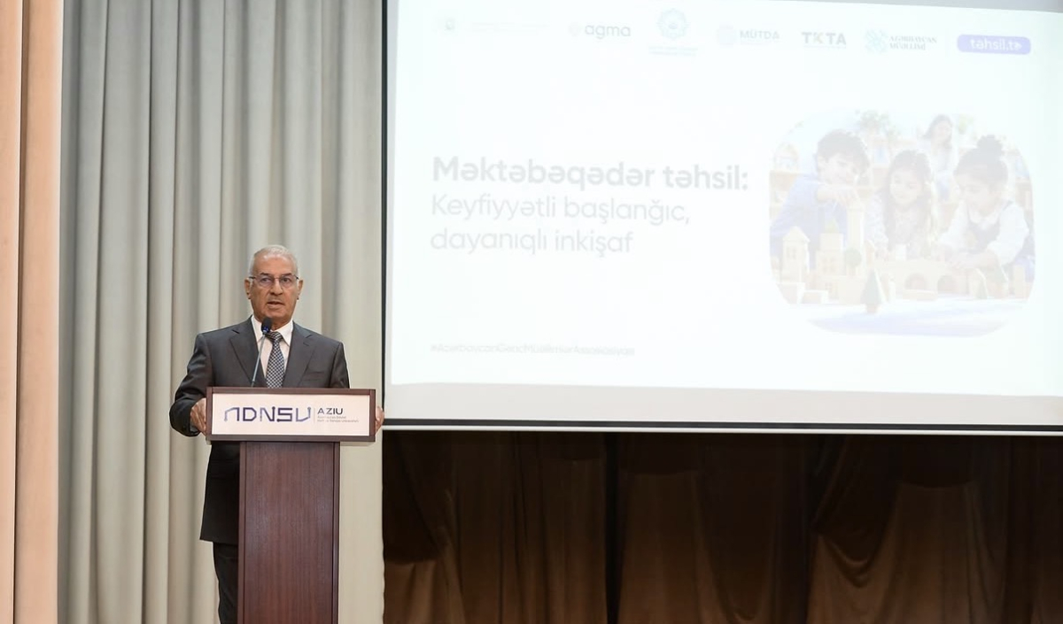 “Məktəbəqədər təhsil: keyfiyyətli başlanğıc, dayanıqlı inkişaf” konfransı keçirilib