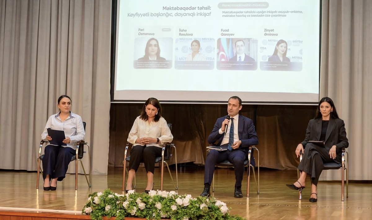 “Məktəbəqədər təhsil: keyfiyyətli başlanğıc, dayanıqlı inkişaf” konfransı keçirilib