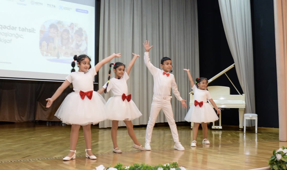 “Məktəbəqədər təhsil: keyfiyyətli başlanğıc, dayanıqlı inkişaf” konfransı keçirilib