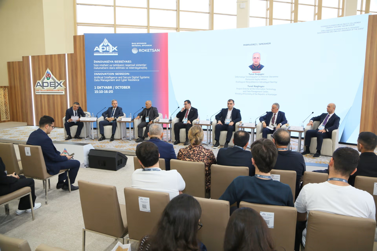 “ADEX 2026”da süni intellekt və təhlükəsiz rəqəmsal sistemlər müzakirə olunub
