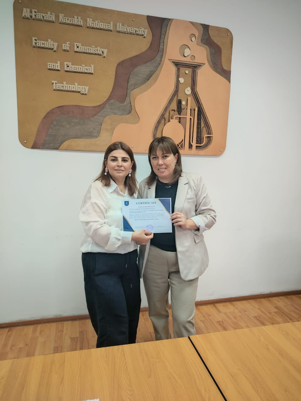 ADNSU doktorantları Qazaxıstanda tədqiqat təcrübəsi keçiblər