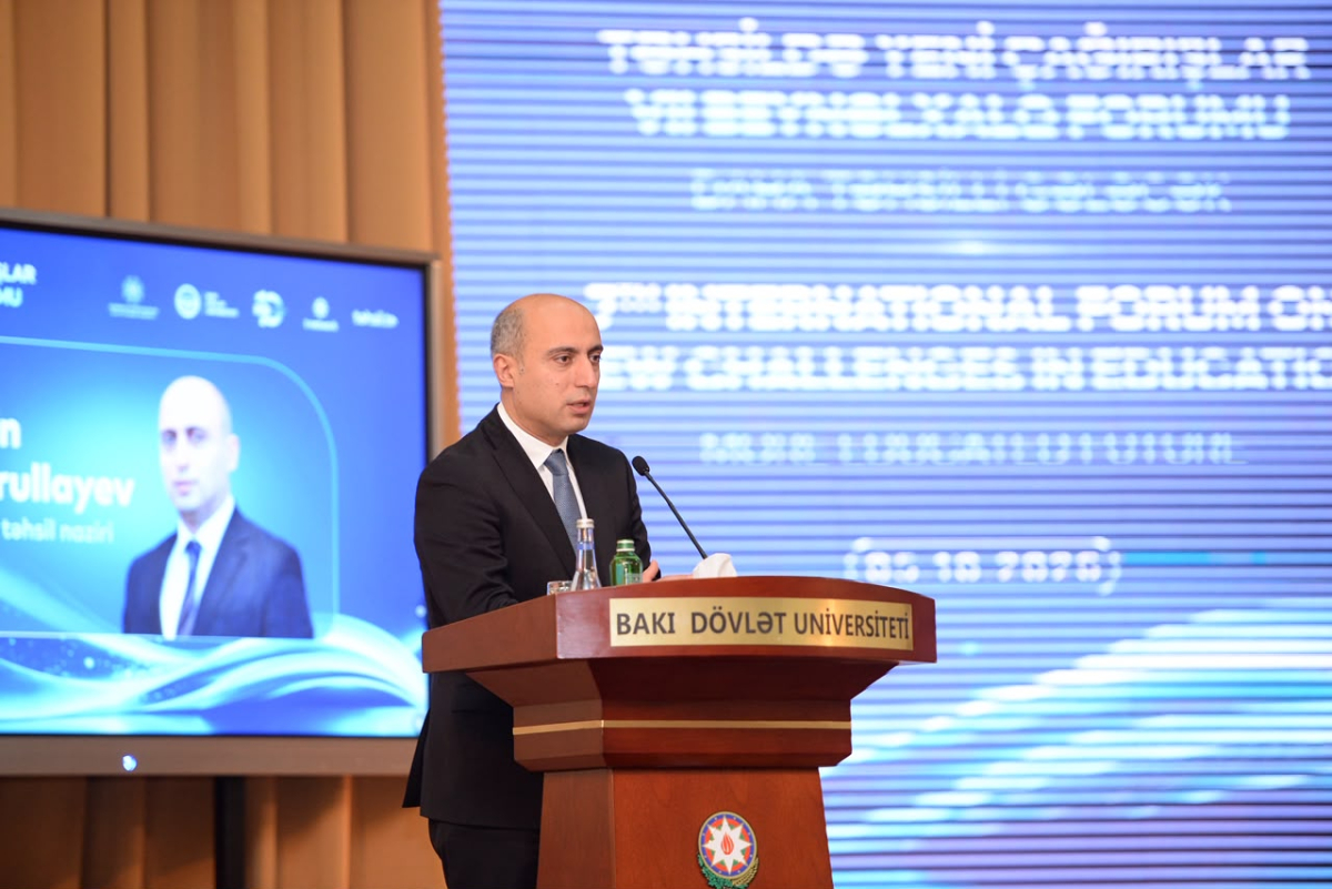 Nazir: “Süni intellekt təhsilin müxtəlif mərhələlərində qiymətlədirmə imkanlarını genişləndirir”