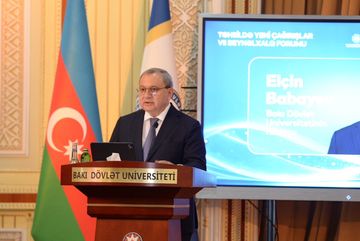 Rektor: “Müasir universitet yeni bilik və innovasiyalar yaradan intellektual mərkəzdir”