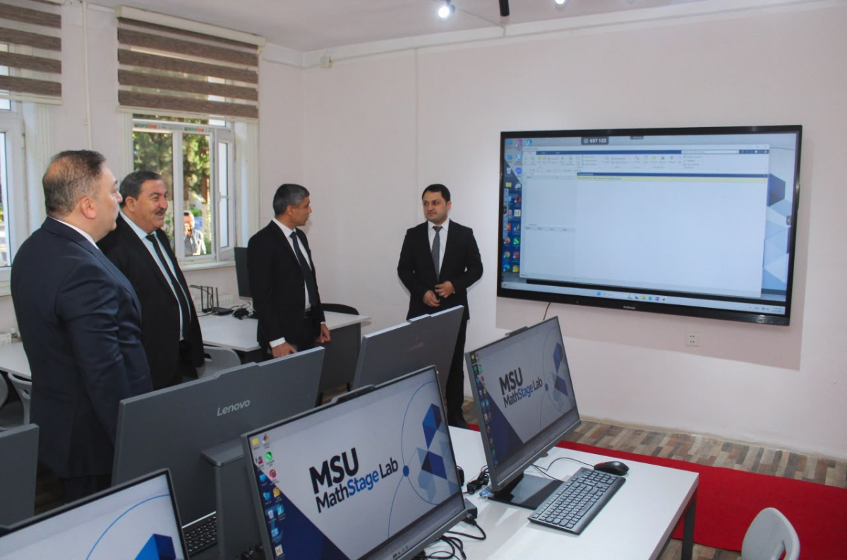 Beynəlxalq Müəllimlər Günü MDU-da yeni tədris imkanları ilə qeyd olunub