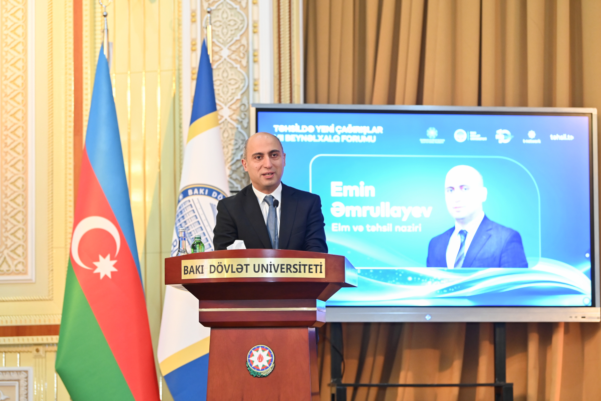 Təhsildə Yeni Çağırışlar VII Beynəlxalq Forumu keçirilib