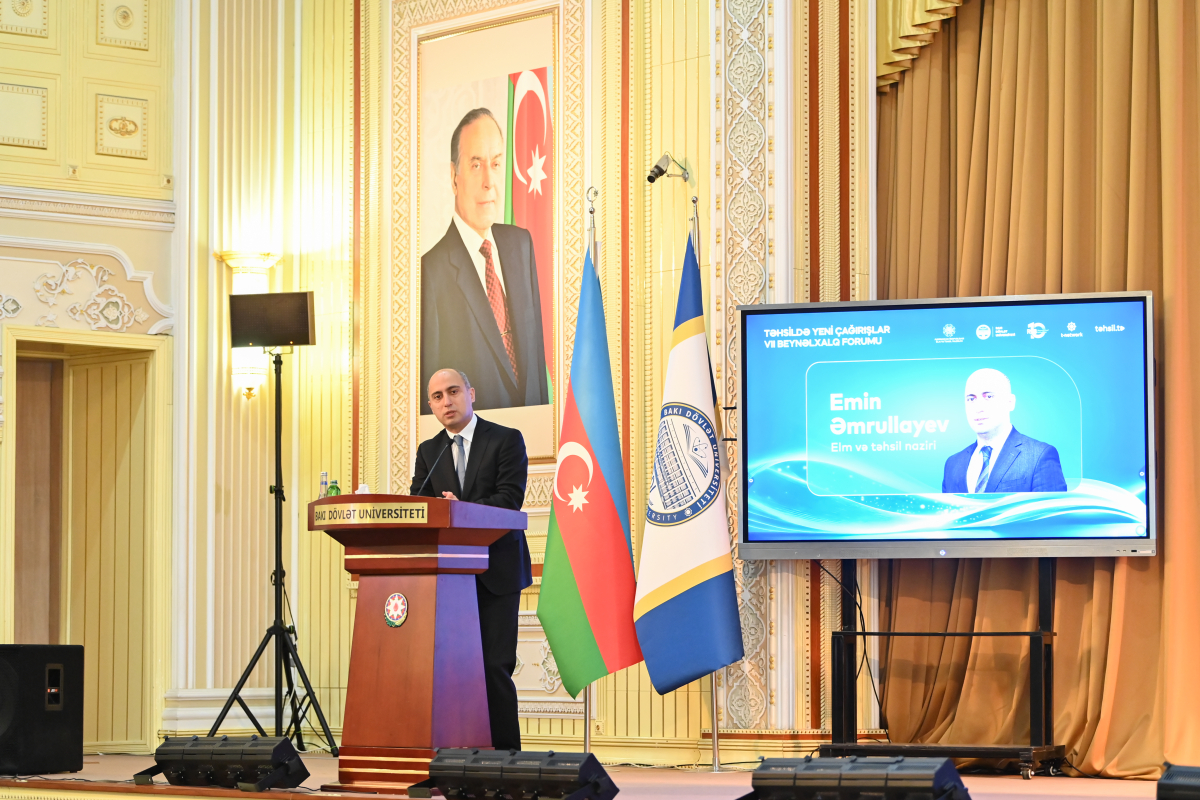 Təhsildə Yeni Çağırışlar VII Beynəlxalq Forumu keçirilib
