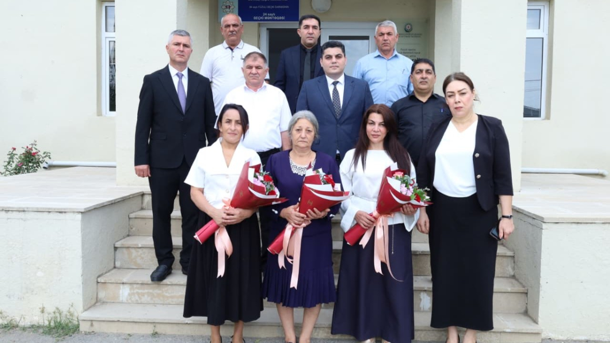 Azad edilən torpaqlarda çalışan müəllimlərlə görüşlər keçirilib