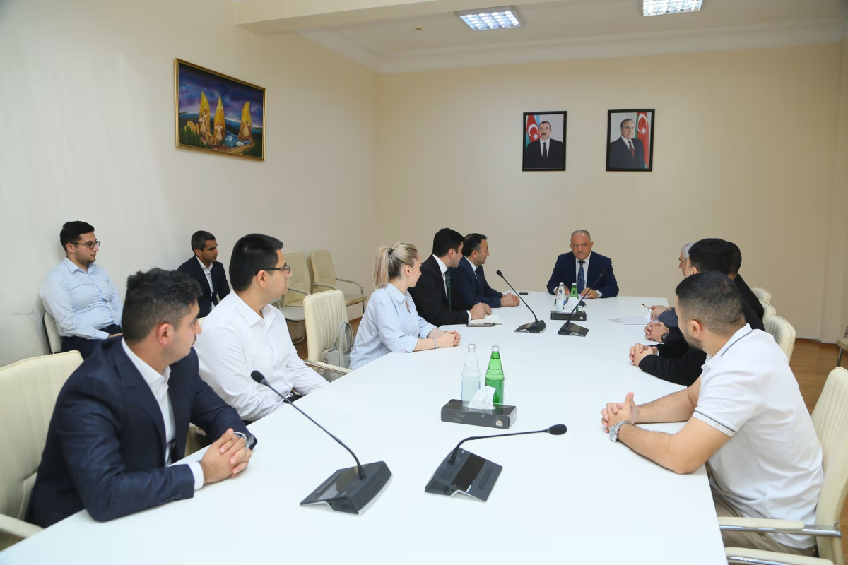 AzTU rektoru “ADEX 2026”nın iştirakçıları ilə görüşüb
