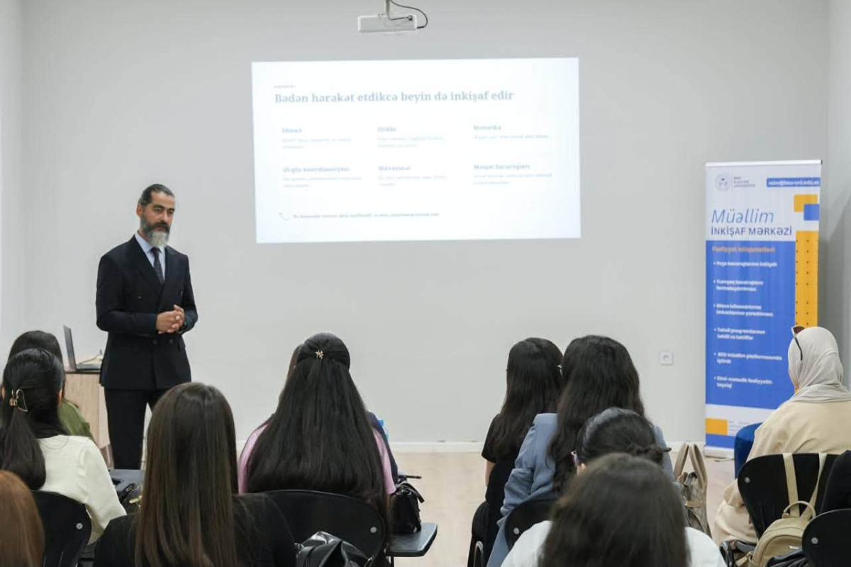 BSU-da gələcəyin psixoloqları üçün təlim keçirilib