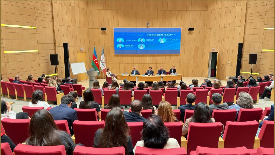 Ali təhsil müəssisələrinin keyfiyyət təminatına həsr olunmuş simpozium keçirilib