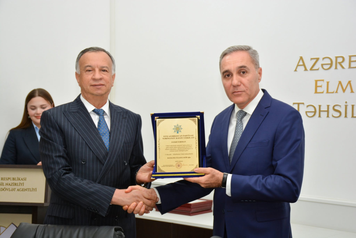 Beynəlxalq Müəllimlər Günü münasibətilə tədbir keçirilib