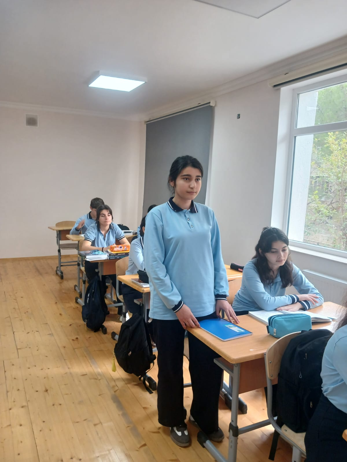 Sumqayıtda təmayül siniflərində bir gün