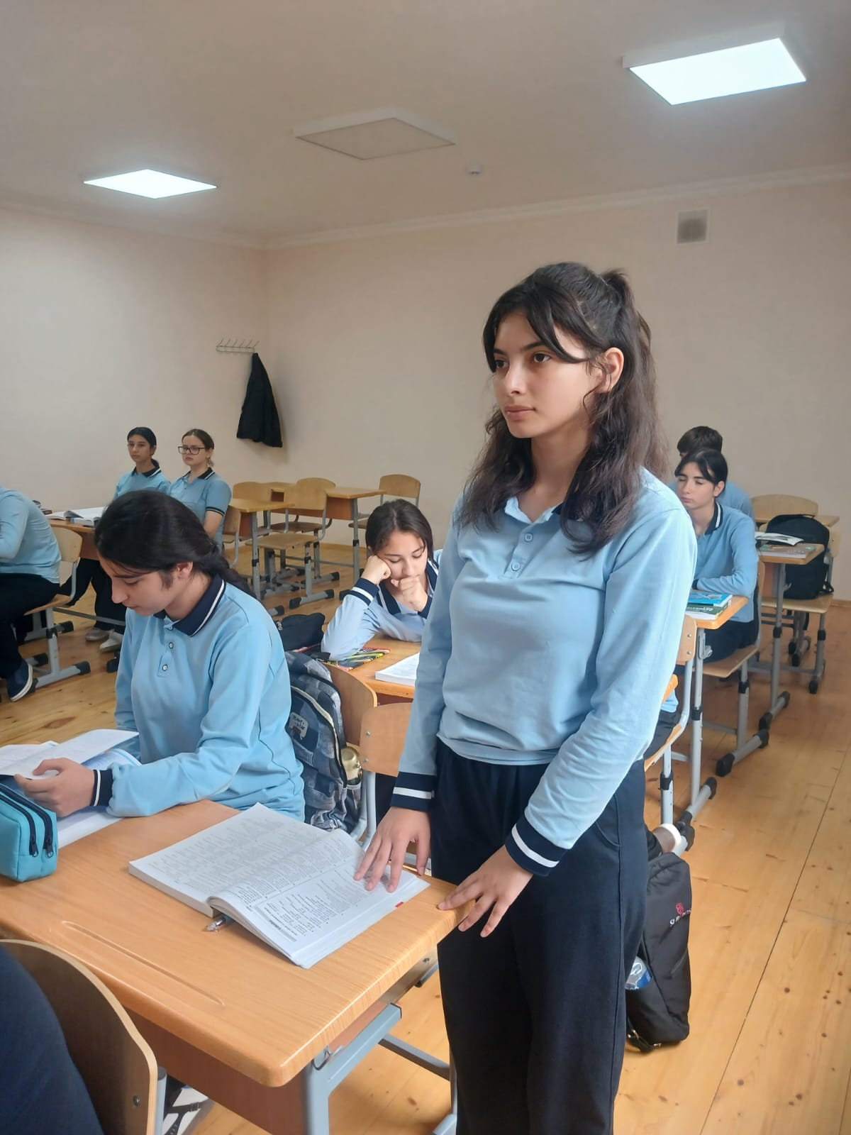 Sumqayıtda təmayül siniflərində bir gün