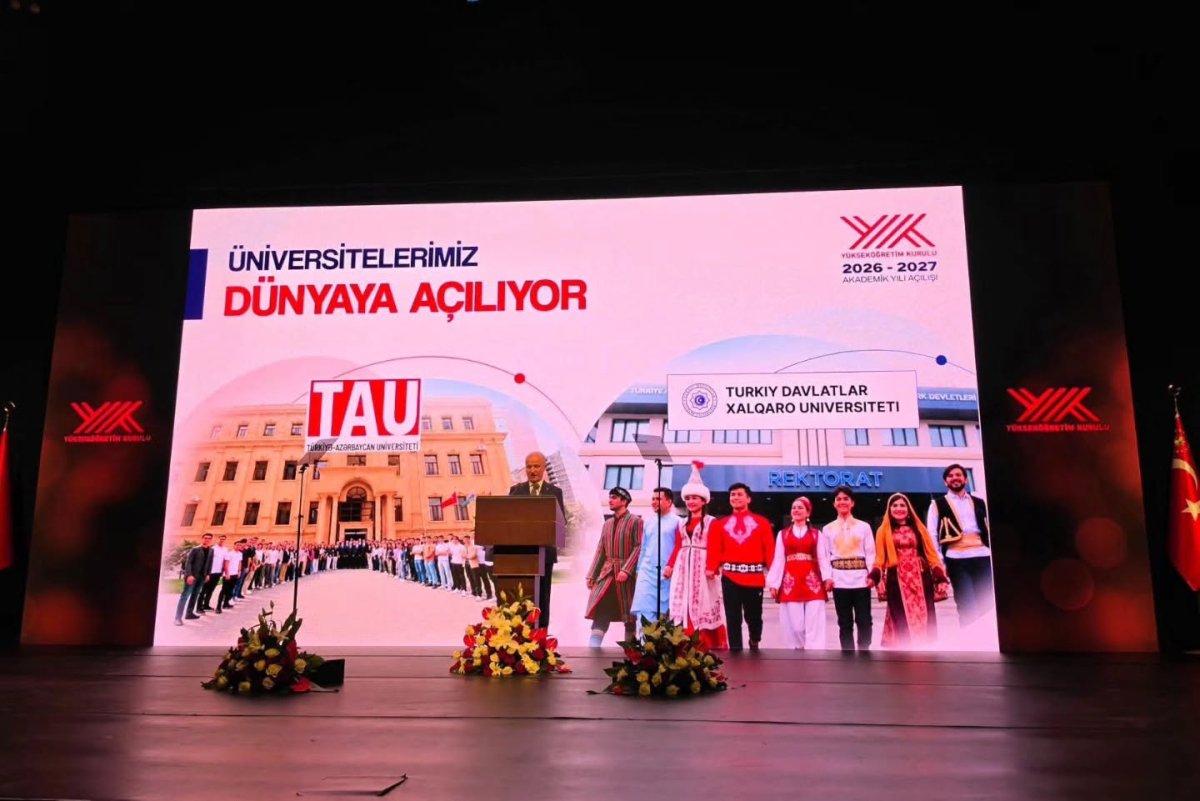 TAU və AzTU-nun rektorları Türkiyədə yeni tədris ilinin açılış tədbirində iştirak ediblər