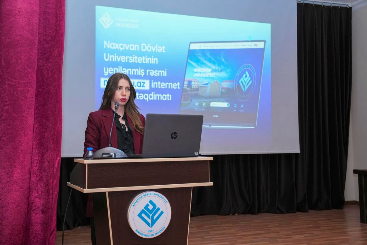 NDU-nun yenilənmiş rəsmi internet saytının təqdimatı keçirilib