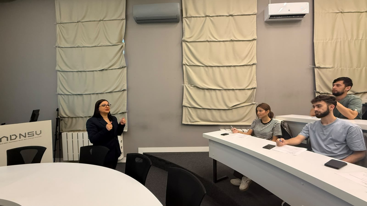 ADNSU-da startapçılar üçün emosional intellekt təlimi keçirilib