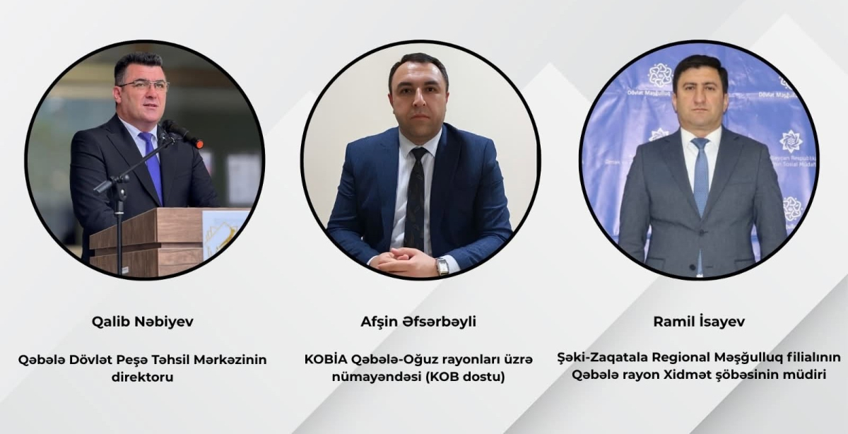 Qəbələ Dövlət Peşə Təhsil Mərkəzində yeni layihəyə start verilir