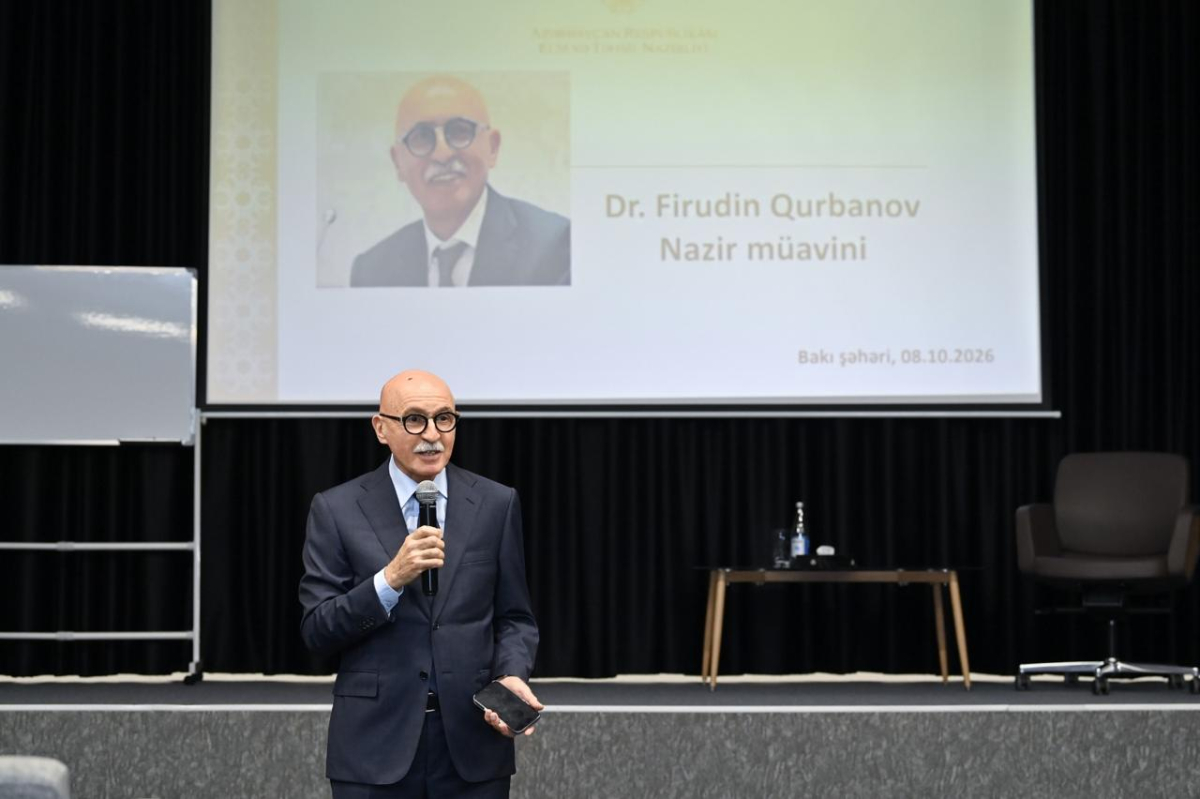 Nazir müavini Firudin Qurbanov “Maarifçi”lərlə görüşüb