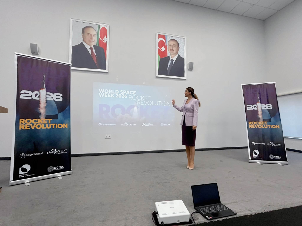 Laçın məktəbində kosmos həftəsi qeyd olunub