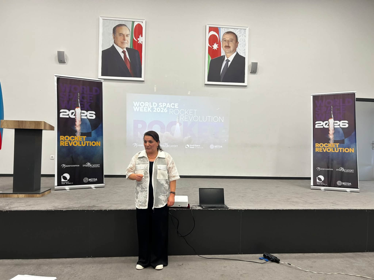 Laçın məktəbində kosmos həftəsi qeyd olunub