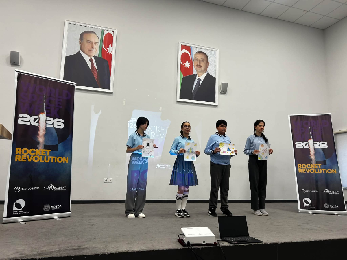 Laçın məktəbində kosmos həftəsi qeyd olunub