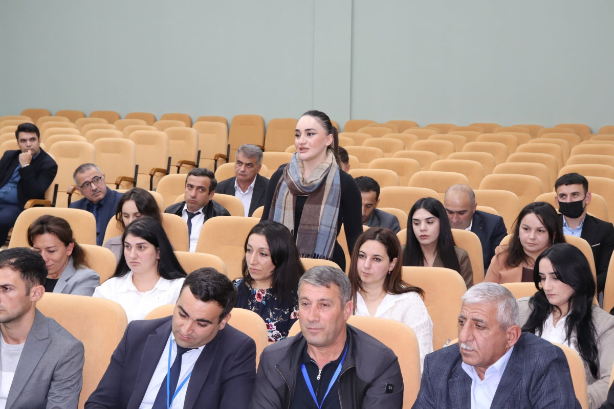 Qəbələ Dövlət Peşə Təhsil Mərkəzində yeni müəllimlərlə görüş keçirilib