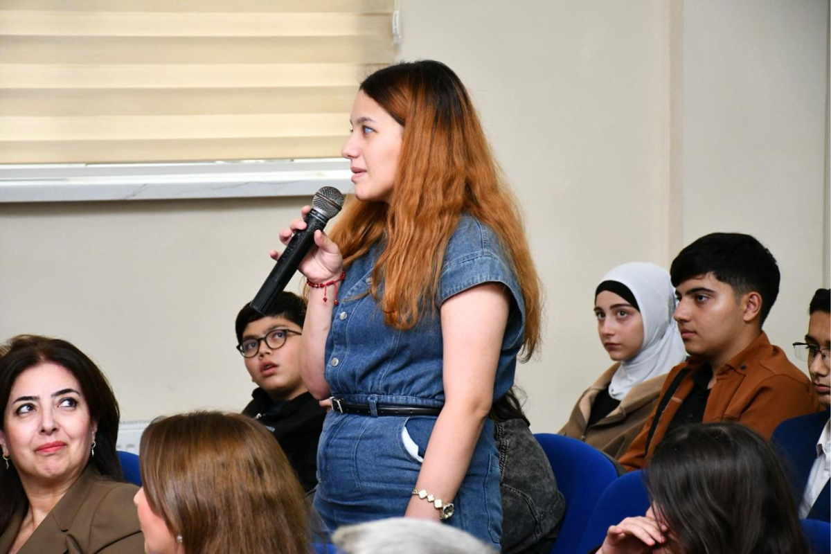QANAD layihəsi çərçivəsində tələbələrlə görüş keçirilib